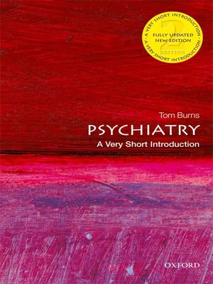 cover image of Psychiatry